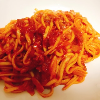 カプリチョーザ風☆トマトとにんにくのスパゲティ